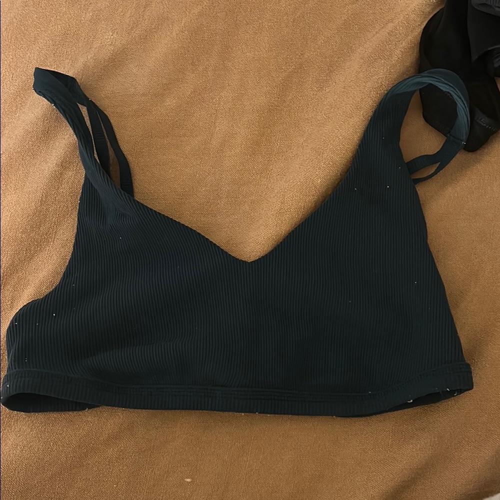 Teal / green aerie Ribbed Women's Bralette